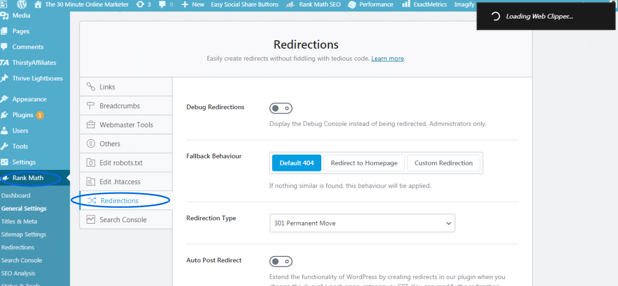 Adding Redirections Adding Redirections