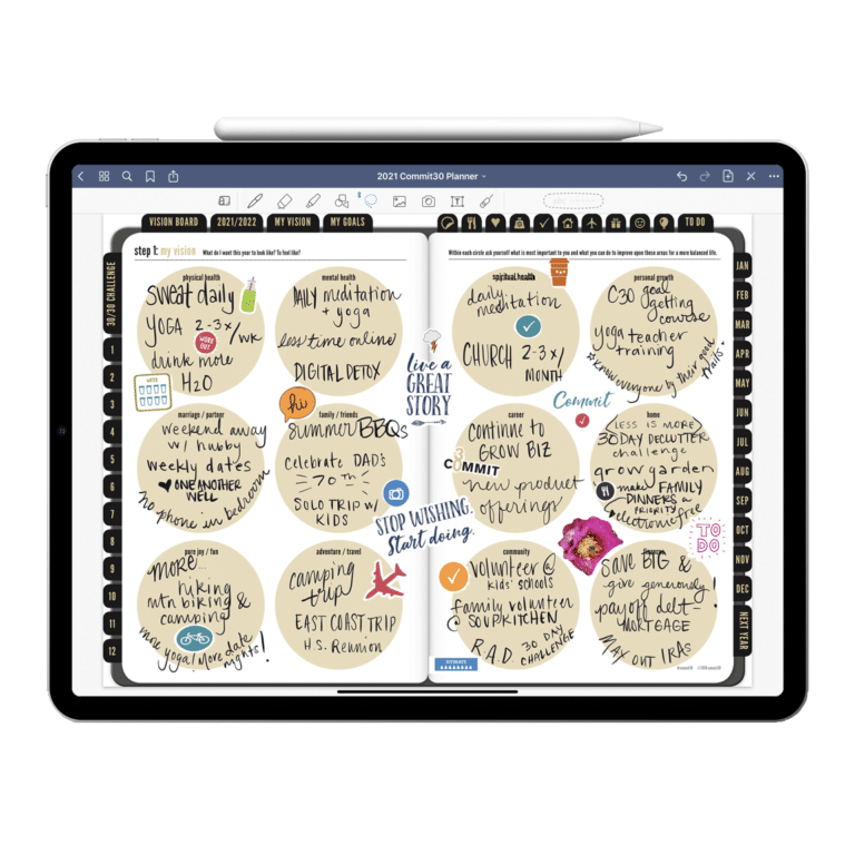 Digital Planner for iPad